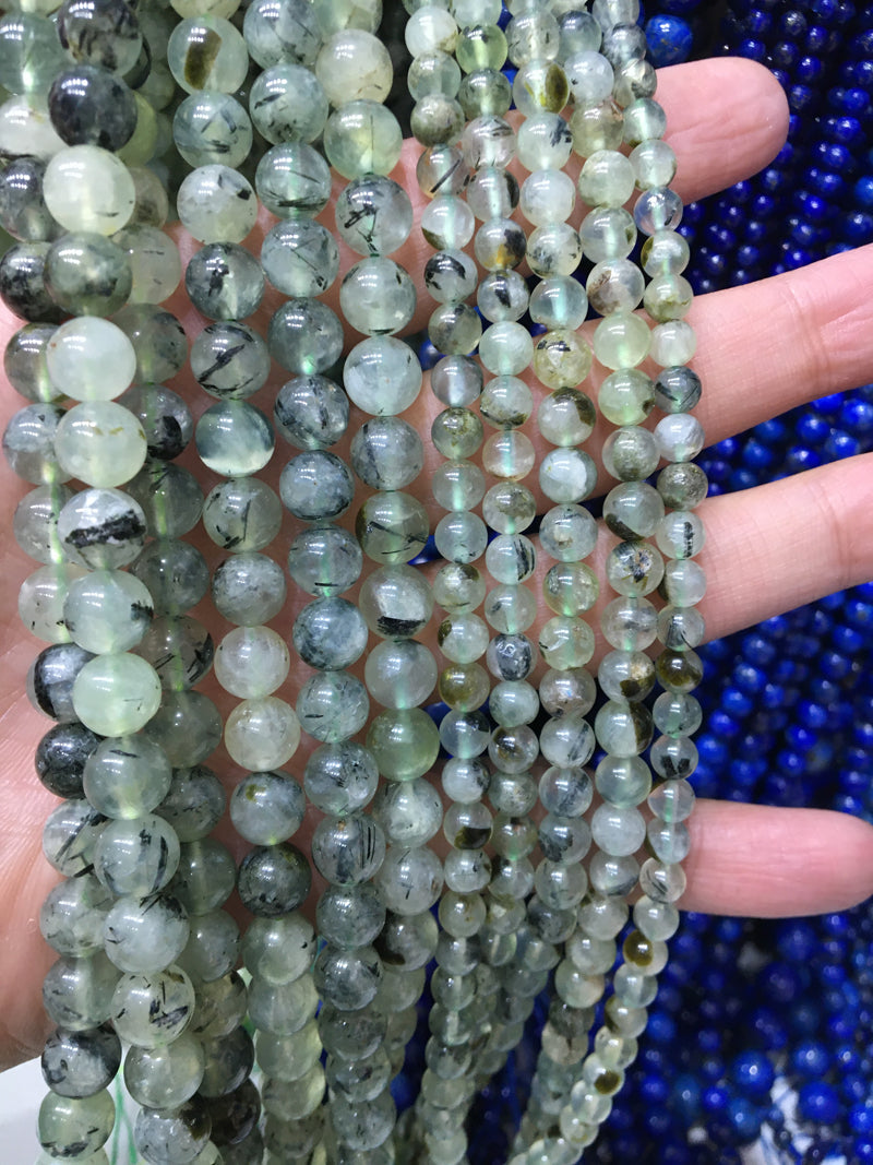 Grape Round beads Natural Gemstone Beads crystal DIY beads 15''