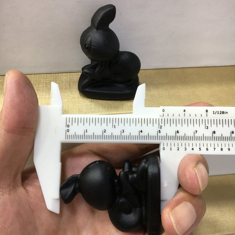 Sobble Black obsidian Yooperlite Carving Natural crystal Pokémon carved