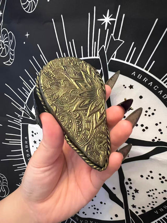 Handmade Natural Black Obsidian Scrying Mirror/Magic Obsidian Witch Mirror/Crystal Quartz Mirror/Manifest Altar Tool