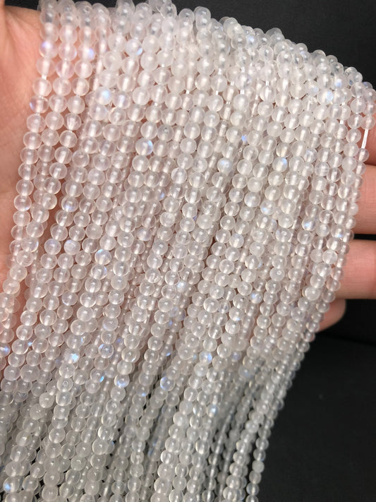 3mm moonstone round beads Gemstone crystal beads 15 inches XL