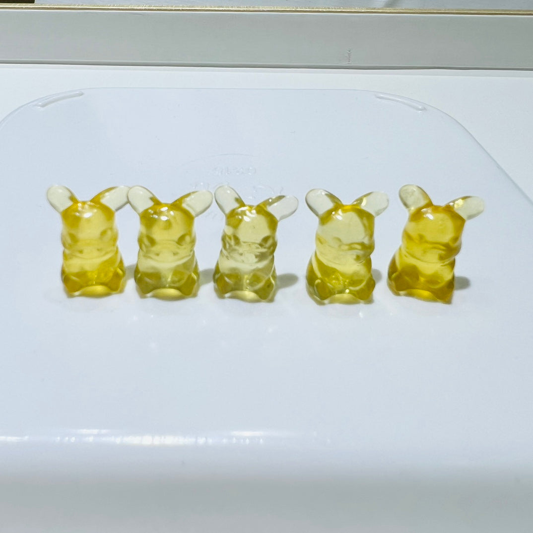 Mini Fluorite Pokémon - Pikachu Carving crystal carving