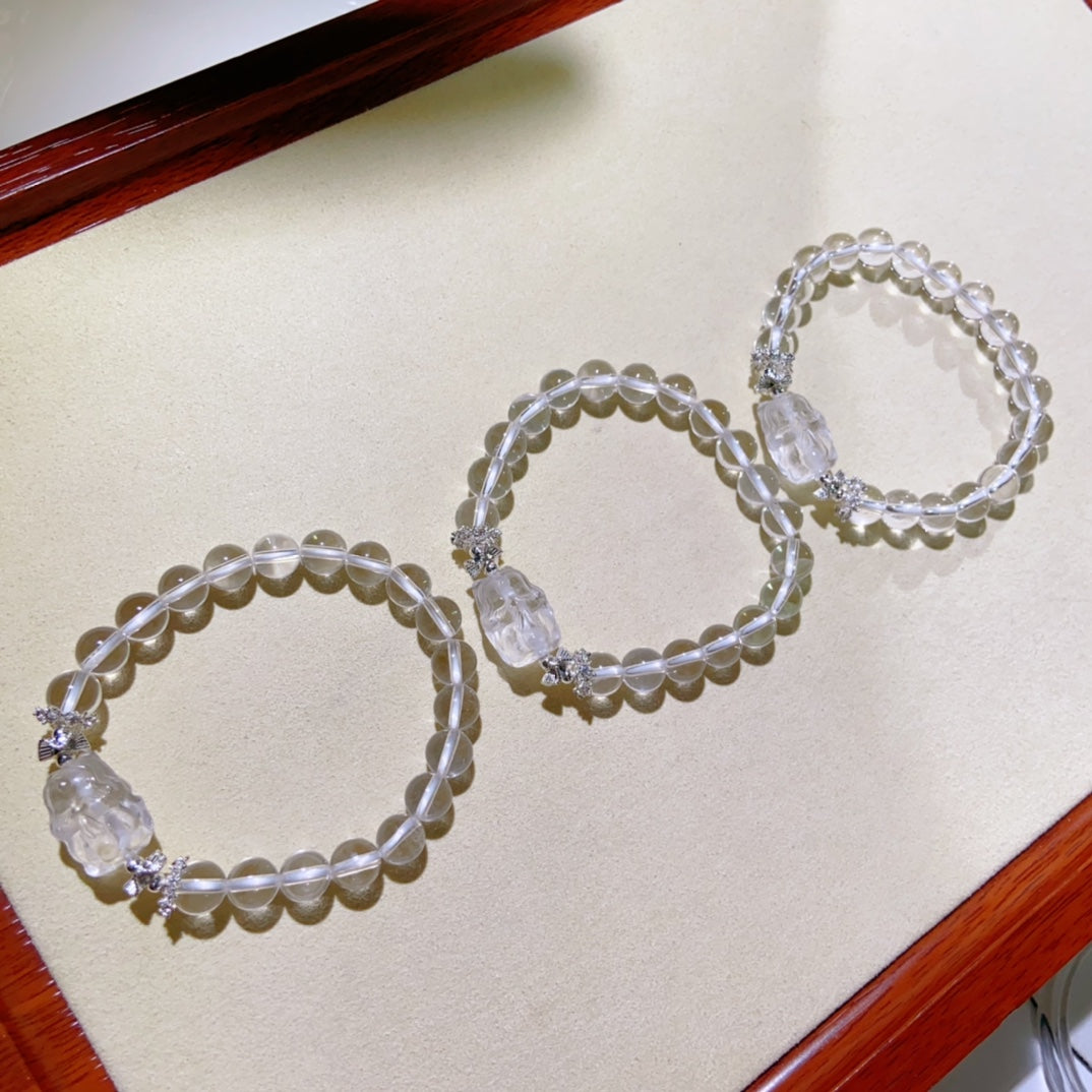 High-quality Natural Clear Quartz Bracelet bracelet Original Design Bracelet