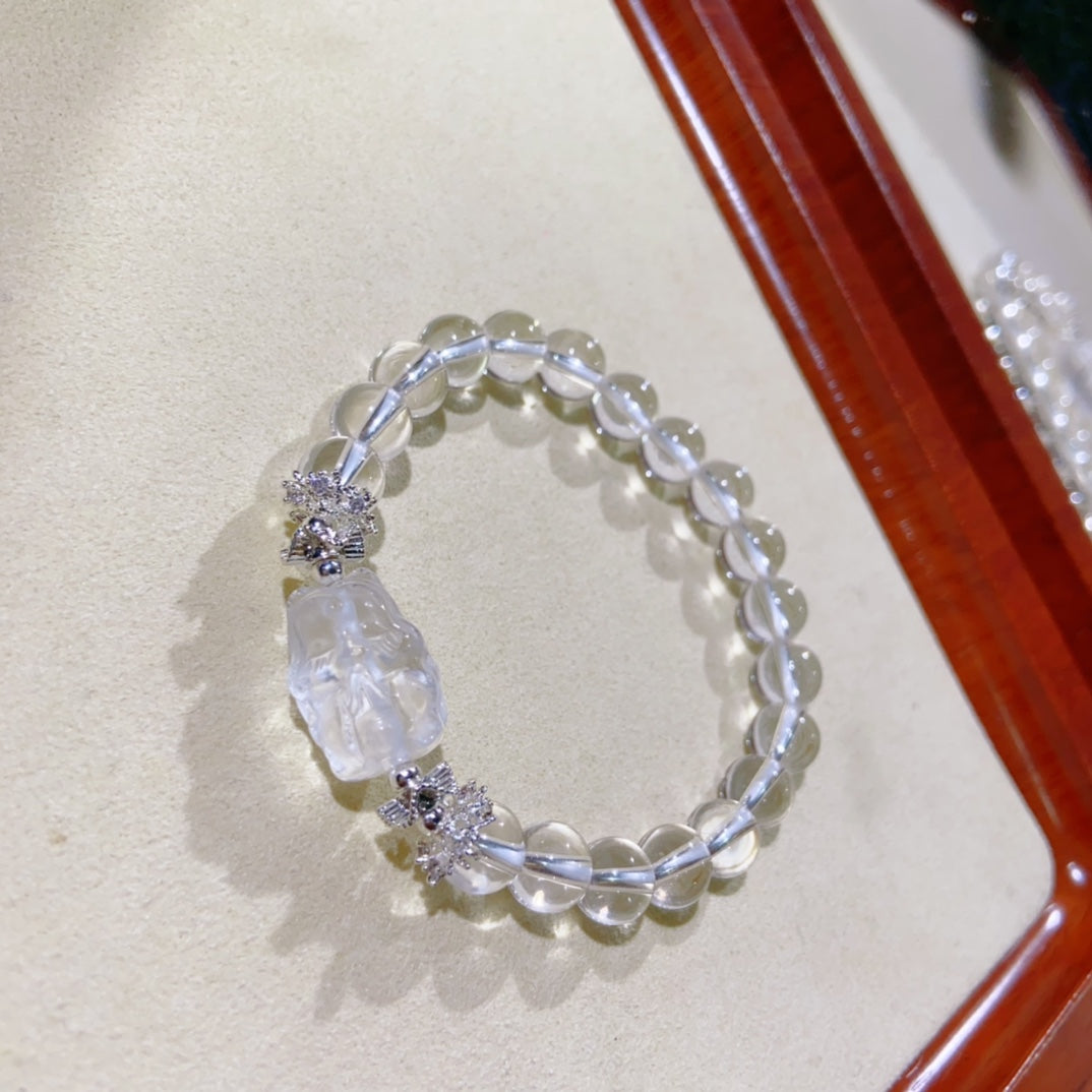 High-quality Natural Clear Quartz Bracelet bracelet Original Design Bracelet