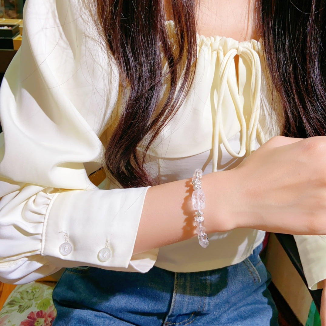 High-quality Natural Clear Quartz Bracelet bracelet Original Design Bracelet